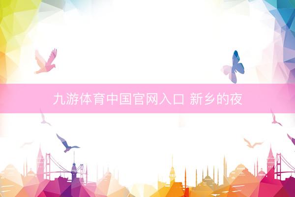 九游体育中国官网入口 新乡的夜