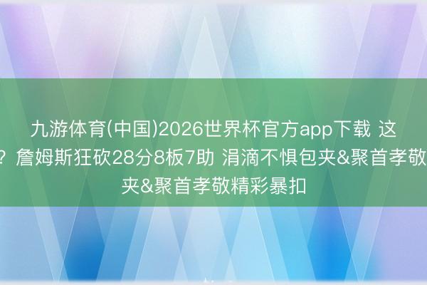 九游体育(中国)2026世界杯官方app下载 这TM41岁？詹姆斯狂砍28分8板7助 涓滴不惧包夹&聚首孝敬精彩暴扣