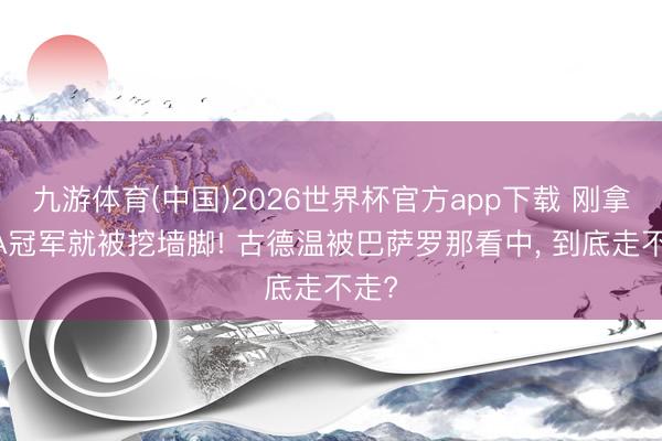 九游体育(中国)2026世界杯官方app下载 刚拿CBA冠军就被挖墙脚! 古德温被巴萨罗那看中， 到底走不走?