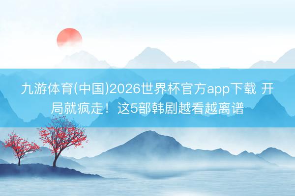 九游体育(中国)2026世界杯官方app下载 开局就疯走！这5部韩剧越看越离谱